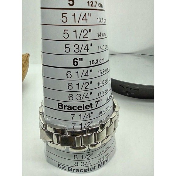 NY & C, ALL SILVER QUARTZ WRISTWATCH 15823 107 - Picture 12 of 12